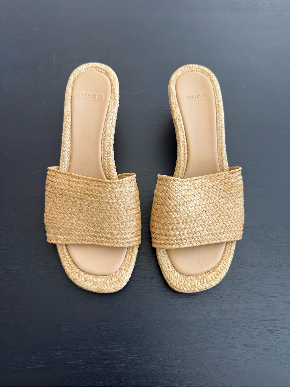 Vince Ariana Raffia Sandals